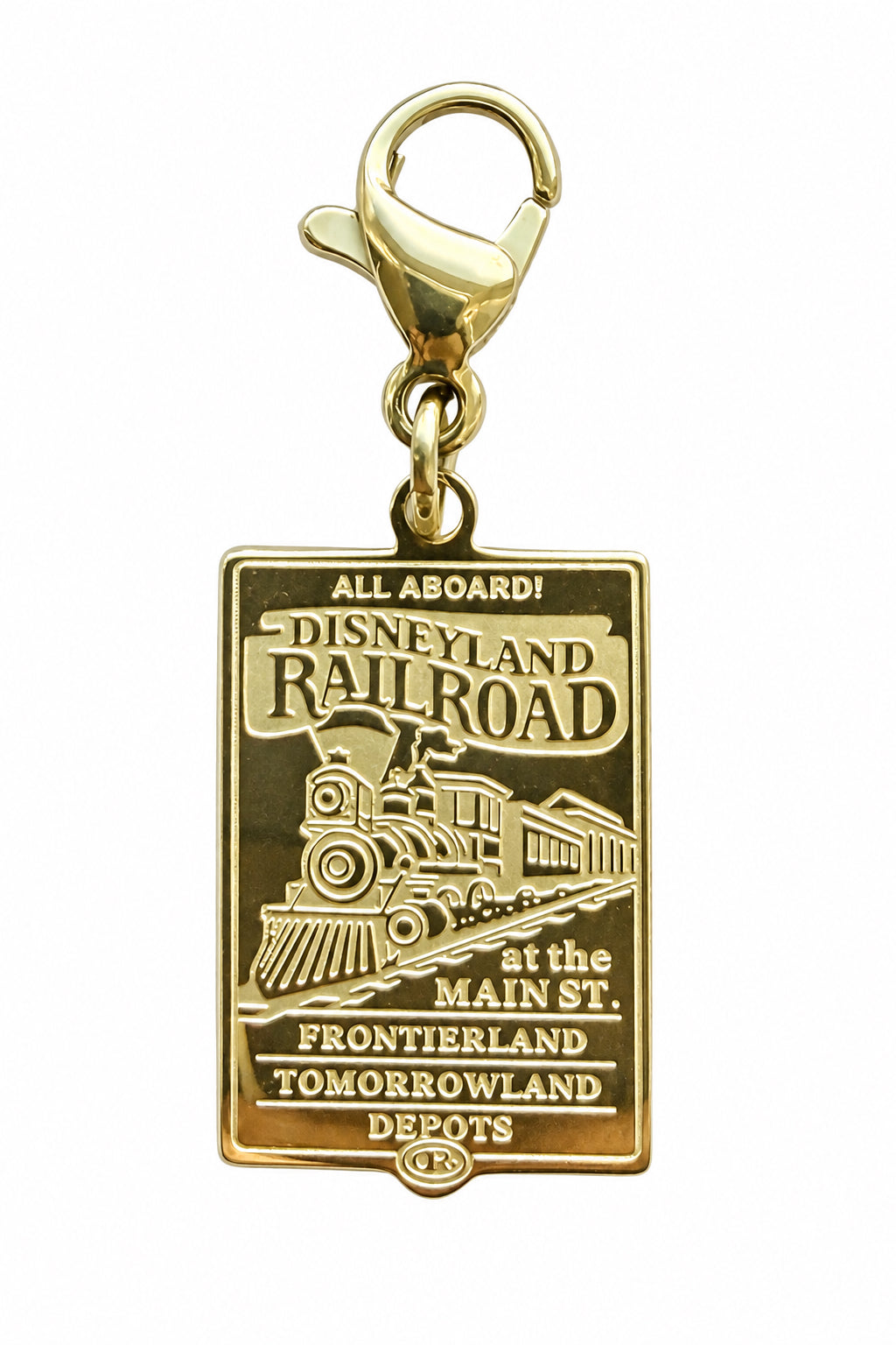 Railroad Poster Series Gold Charm