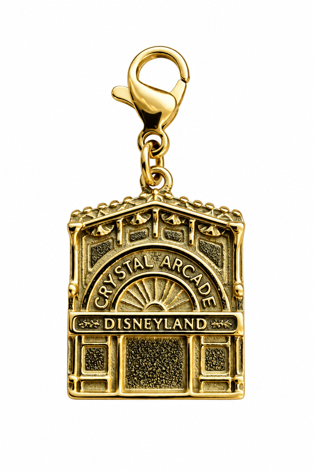 Crystal Arcade Gold Charm