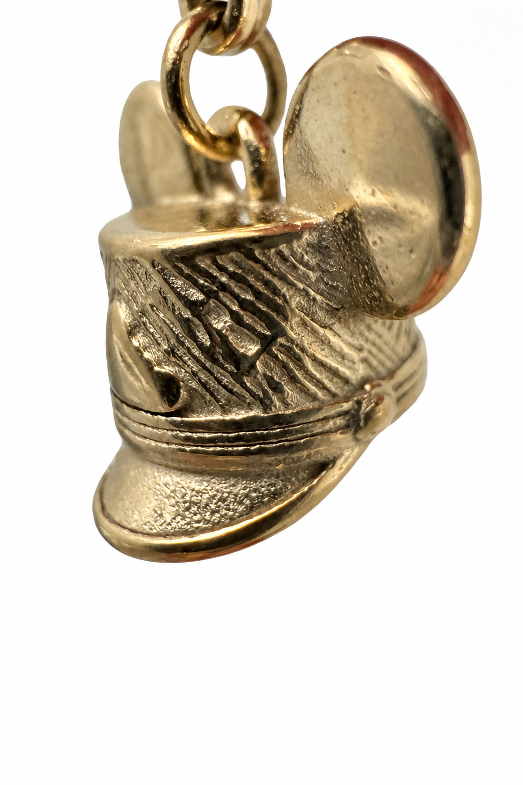 Mickee Conductee Hat Gold Charm